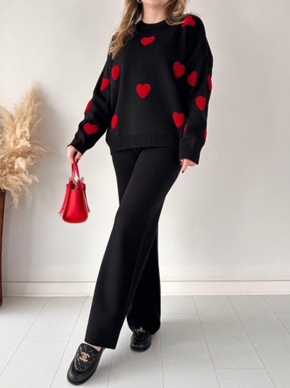 Heart Trousers Suit