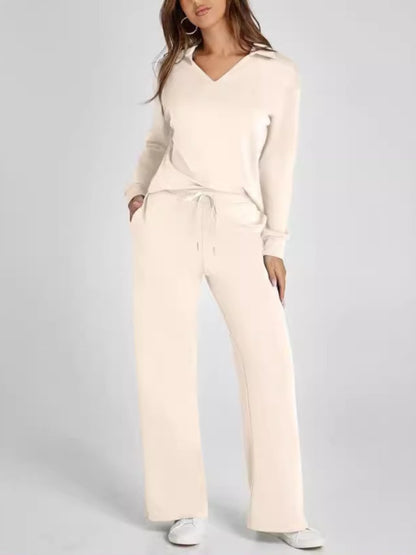 Casual Long Sleeve Sweatsuits Sets