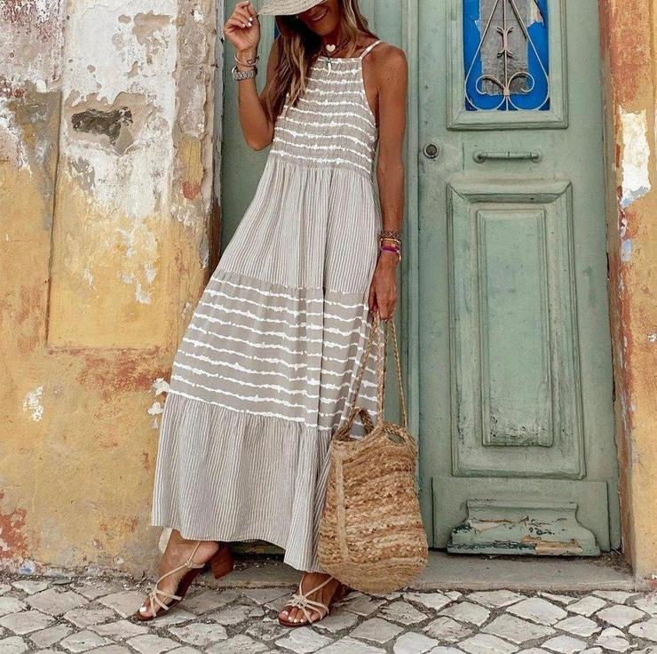 Always a Good Choice Printed Maxi Dress